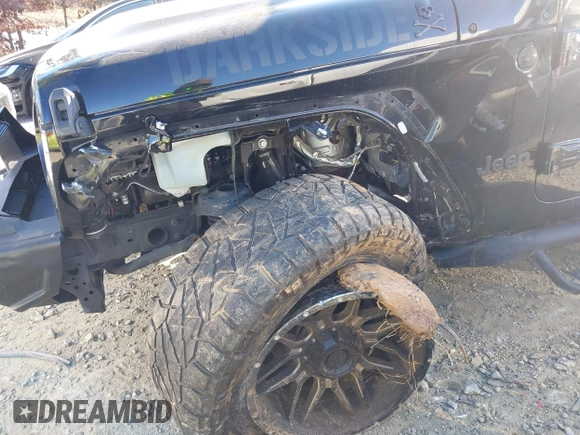 2022 Jeep Wrangler Unlimited Sport with VIN 1C4HJXDNXNW112324, listed as a IAAI auction lot 41376149 with 69,435 mi miles and . Bid and sale history available at DreamBid. Image 6.