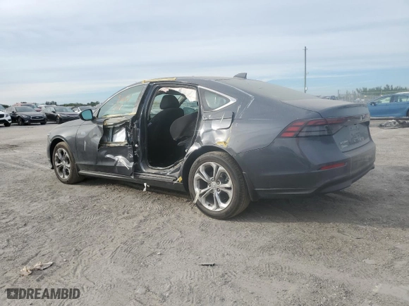 2023 Honda Accord Sedan LX with VIN 1HGCY1F29PA049756, listed as a Copart auction lot 76255683 with 3,217 mi miles and Salvage Title. Bid and sale history available at carsss.com. Image 2.