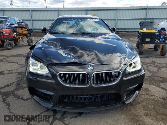 2014 BMW M6 with VIN WBS6C9C54ED467332, listed as a Copart auction lot 47421275 with 33,910 mi miles and Salvage title. Bid and sale history available at DreamBid. Image 5.