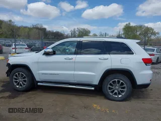 2014 Jeep Grand Cherokee Limited z VIN 1C4RJFBG9EC122590, wystawiony jako IAAI lot #42037881 z przebiegiem 137 270 mil mil oraz . Historia ofert i sprzedaży dostępna na DreamBid. Obrazek 14.