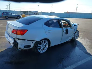 2006 Lexus IS 250 with VIN JTHBK262165021067, listed as a IAAI auction lot 41561905 with Not provided miles and . Bid and sale history available at DreamBid. Image 4.
