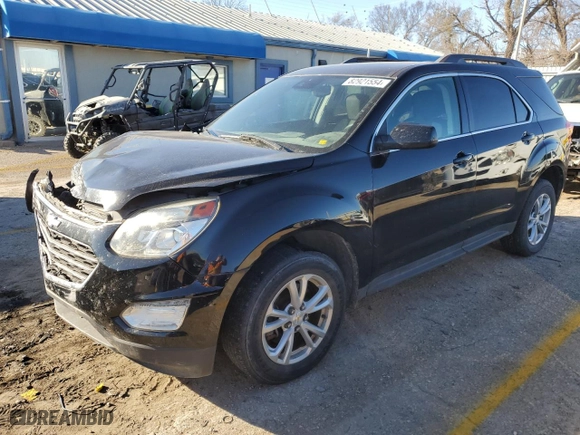 2017 Chevrolet Equinox LT with VIN 2GNFLFEK4H6320205, listed as a Copart auction lot 82921554 with 84,582 mi miles and Salvage Title. Bid and sale history available at carsss.com. Image 1.