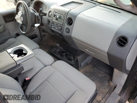 2005 Ford F-150 XL with VIN 1FTRF14W65NA27143, listed as a Copart auction lot 76442784 with 348,947 mi miles and Clean Title. Bid and sale history available at carsss.com. Image 8.