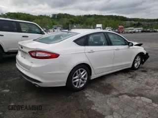 2015 Ford Fusion SE with VIN 1FA6P0H72F5130273, listed as a Copart auction lot 55579095 with 110,650 mi miles and Salvage Title. Bid and sale history available at DreamBid. Image 3.