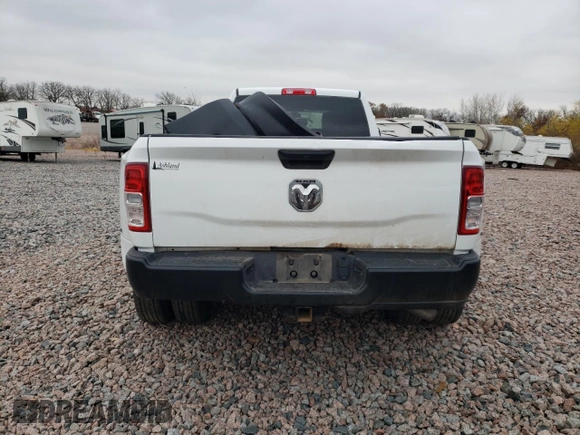2021 Ram 3500 Tradesman with VIN 3C63RRGJ8MG589314, listed as a Copart auction lot 82901924 with 34,741 mi miles and Salvage Title. Bid and sale history available at carsss.com. Image 6.