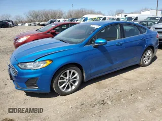 2020 Ford Fusion Hybrid SE with VIN 3FA6P0LU4LR188990, listed as a Copart auction lot 52302415 with 111,248 mi miles and Salvage Title. Bid and sale history available at carsss.com. Image 1.