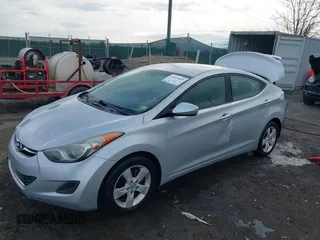 2011 Hyundai Elantra GLS with VIN 5NPDH4AE6BH038415, listed as a IAAI auction lot 41813602 with 186,039 mi miles. Bid and sale history available at carsss.com. Image 2.