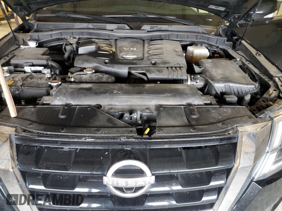 2021 Nissan Armada SL with VIN JN8AY2BA4M9372901, listed as a Copart auction lot 46041155 with 102,152 mi miles and Salvage Title. Bid and sale history available at carsss.com. Image 12.