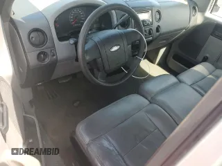 2005 Ford F-150 XL with VIN 1FTRF12225NC03167, listed as a Copart auction lot 61046445 with 153,050 mi miles and Salvage title. Bid and sale history available at DreamBid. Image 8.