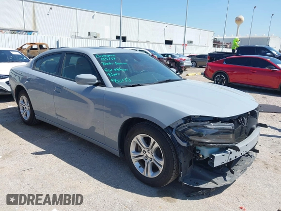 2022 Dodge Charger SXT with VIN 2C3CDXBG7NH204659, listed as a IAAI auction lot 41882695 with 49,773 mi miles and . Bid and sale history available at DreamBid. Image 1.