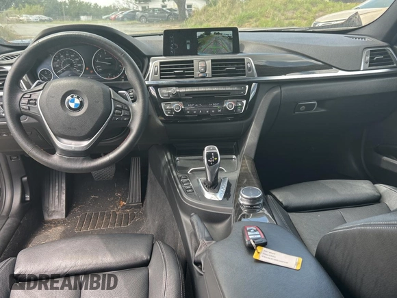 2017 BMW 3 Series 330i xDrive with VIN WBA8K3C38HA022948, listed as a Copart auction lot 51872485 with 34,232 mi miles and Clean Title. Bid and sale history available at carsss.com. Image 9.