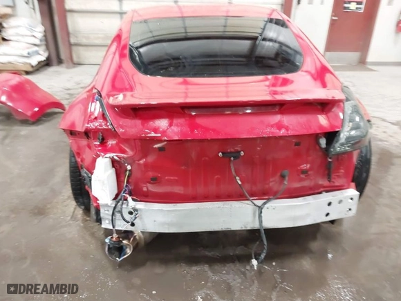 2014 Nissan 370Z with VIN JN1AZ4EHXEM633723, listed as a IAAI auction lot 41588284 with 1 mi miles. Bid and sale history available at carsss.com. Image 6.