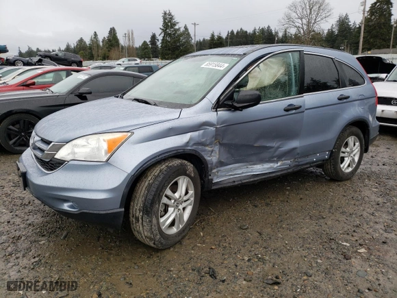 2011 Honda CR-V EX with VIN JHLRE4H55BC009099, listed as a Copart auction lot 85915844 with 114,860 mi miles and Salvage Title. Bid and sale history available at carsss.com. Image 1.