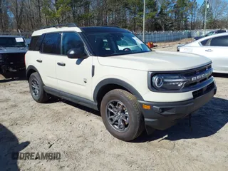 2024 Ford Bronco Sport Big Bend z VIN 3FMCR9B66RRE13381, wystawiony jako IAAI lot #41663255 z przebiegiem 4 599 mil mil oraz . Historia ofert i sprzedaży dostępna na DreamBid. Obrazek 1.