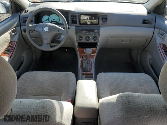 2003 Toyota Corolla CE with VIN JTDBR32E830045118, listed as a Copart auction lot 47339375 with Not Provided miles and Salvage Title. Bid and sale history available at DreamBid. Image 8.