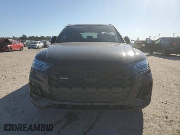 2024 Audi Q5 S line Premium Plus with VIN WA1EAAFY2R2050674, listed as a Copart auction lot 47789555 with 2,275 mi miles and Salvage Title. Bid and sale history available at carsss.com. Image 5.
