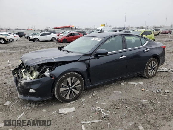 2022 Nissan Altima 2.5 SV with VIN 1N4BL4DV0NN408849, listed as a Copart auction lot 45090835 with 39,341 mi miles and Salvage Title. Bid and sale history available at carsss.com. Image 1.