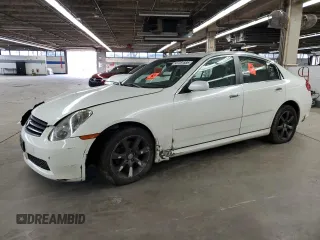 2005 Infiniti G35 with VIN JNKCV51F75M309039, listed as a Copart auction lot 47281885 with Not Provided miles and Salvage Title. Bid and sale history available at carsss.com. Image 1.