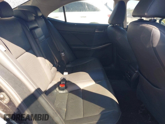 2017 Lexus IS with VIN JTHBA1D2XH5058668, listed as a IAAI auction lot 41845942 with 100,508 mi miles. Bid and sale history available at carsss.com. Image 8.