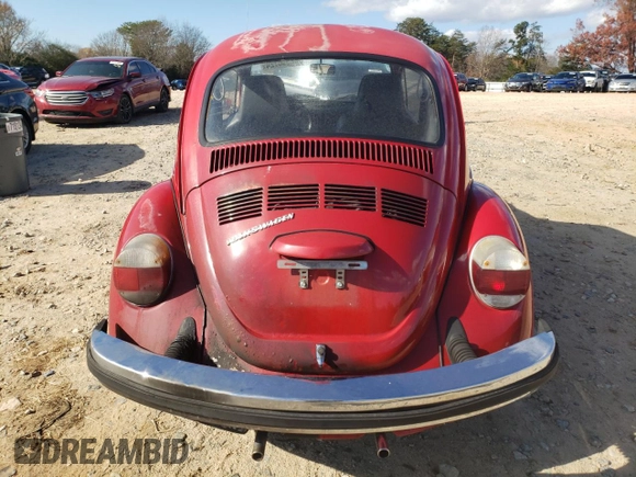 1974 Volkswagen Beetle with VIN 1342387192, listed as a Copart auction lot 82908724 with 55,499 mi miles and Salvage Title. Bid and sale history available at DreamBid. Image 6.