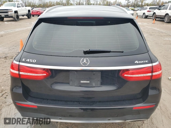 2019 Mercedes-Benz E 450 with VIN WDDZH6JB6KA591649, listed as a Copart auction lot 84411714 with 55,956 mi miles and Salvage Title. Bid and sale history available at DreamBid. Image 6.