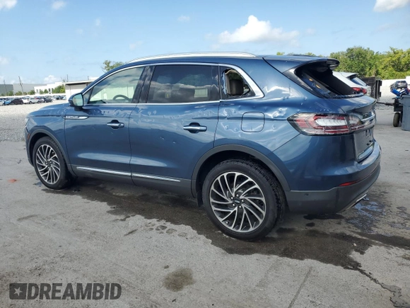 2019 Lincoln Nautilus Reserve with VIN 2LMPJ6LPXKBL51006, listed as a Copart auction lot 51213715 with 75,848 mi miles and Non repairable. Bid and sale history available at DreamBid. Image 2.