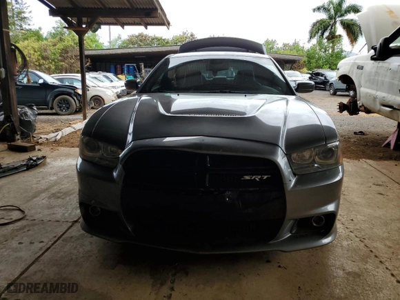 2012 Dodge Charger SRT8 with VIN 2C3CDXEJ1CH240058, listed as a Copart auction lot 73943004 with 72,013 mi miles and Salvage Title. Bid and sale history available at carsss.com. Image 5.