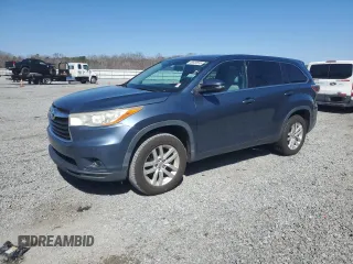 2014 Toyota Highlander LE z VIN 5TDZKRFH0ES005996, wystawiony jako Copart lot #48628695 z przebiegiem 195 567 mil mil oraz Czysty tytuł • Clean title. Historia ofert i sprzedaży dostępna na DreamBid. Obrazek 1.