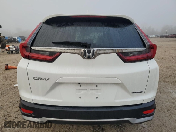 2021 Honda CR-V Touring with VIN 2HKRW1H95MH419016, listed as a Copart auction lot 85582704 with 24,079 mi miles and Salvage Title. Bid and sale history available at carsss.com. Image 6.