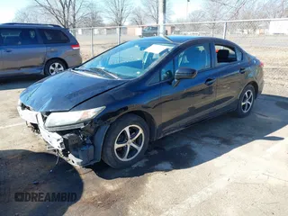 2015 Honda Civic Sedan SE with VIN 19XFB2F73FE238235, listed as a IAAI auction lot 41662447 with 144,077 mi miles. Bid and sale history available at carsss.com. Image 19.