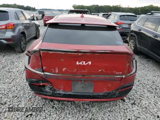 2022 Kia EV6 GT-Line with VIN KNDC44LA7N5027137, listed as a Copart auction lot 72660694 with 75,109 mi miles and Clean Title. Bid and sale history available at carsss.com. Image 6.