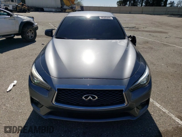 2020 Infiniti Q50 Pure with VIN JN1EV7AP5LM200190, listed as a Copart auction lot 48385695 with 47,861 mi miles and Salvage Title. Bid and sale history available at carsss.com. Image 5.