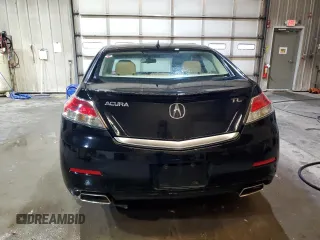 2012 Acura TL Tech Auto with VIN 19UUA8F54CA015858, listed as a Copart auction lot 46478045 with 202,380 mi miles and Salvage Title. Bid and sale history available at carsss.com. Image 6.
