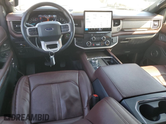 2022 Ford Expedition Max Limited with VIN 1FMJK2ATXNEA52616, listed as a Copart auction lot 48667025 with 63,342 mi miles and Salvage title. Bid and sale history available at DreamBid. Image 8.