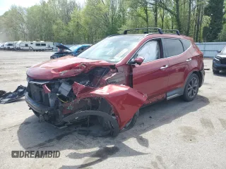 2017 Hyundai Santa Fe Ultimate with VIN 5XYZWDLA5HG469916, listed as a Copart auction lot 54892075 with Not provided miles and Salvage title. Bid and sale history available at DreamBid. Image 1.