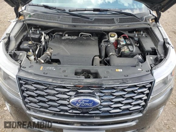 2019 Ford Explorer Sport with VIN 1FM5K8GT4KGB04107, listed as a Copart auction lot 51049395 with 88,800 mi miles and Salvage Title. Bid and sale history available at carsss.com. Image 12.