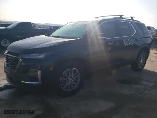 2022 Chevrolet Traverse LT Cloth with VIN 1GNEVGKW3NJ181556, listed as a Copart auction lot 44063055 with 33,857 mi miles and Salvage Title. Bid and sale history available at carsss.com. Image 1.