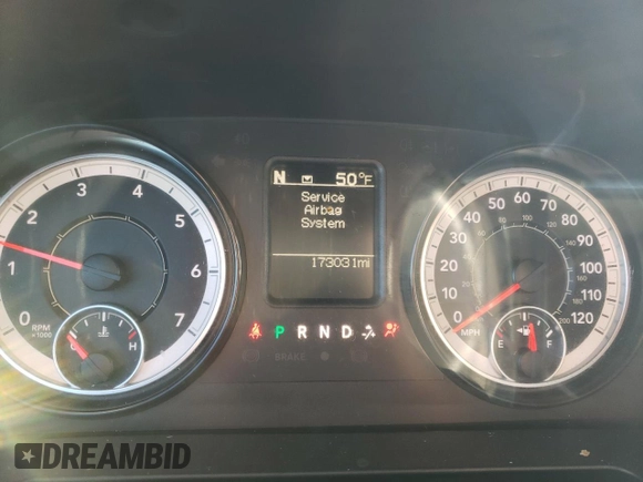2017 Ram 2500 SLT with VIN 3C6TR5DT4HG578086, listed as a Copart auction lot 78886624 with 173,031 mi miles and Salvage title. Bid and sale history available at DreamBid. Image 9.