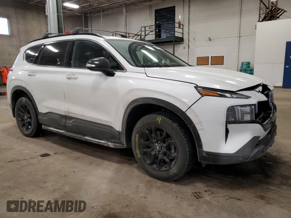2022 Hyundai Santa Fe XRT with VIN 5NMS6DAJXNH412066, listed as a Copart auction lot 44907245 with 66,140 mi miles and Salvage Title. Bid and sale history available at carsss.com. Image 4.