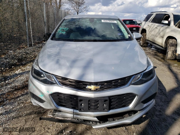 2018 Chevrolet Cruze LT with VIN 1G1BE5SM1J7214374, listed as a Copart auction lot 45372555 with 111,411 mi miles and Salvage Title. Bid and sale history available at carsss.com. Image 5.