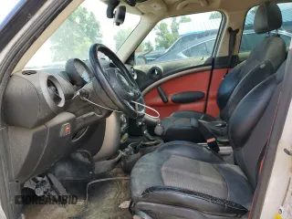 2012 MINI Countryman z VIN WMWZB3C58CWM02972, wystawiony jako Copart lot #58654165 z przebiegiem Nie podano mil oraz Czysty tytuł • Clean title. Historia ofert i sprzedaży dostępna na DreamBid. Obrazek 7.