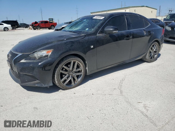 2014 Lexus IS with VIN JTHBF1D29E5020328, listed as a Copart auction lot 49854965 with 170,416 mi miles and Salvage Title. Bid and sale history available at carsss.com. Image 1.