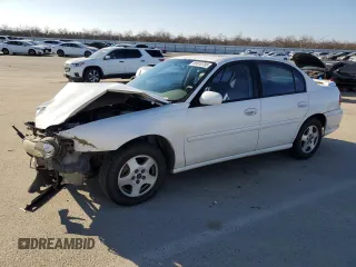 2003 Chevrolet Malibu LS with VIN 1G1NE52J63M589619, listed as a Copart auction lot 89018785 with 222,239 mi miles and Salvage Title. Bid and sale history available at carsss.com. Image 1.