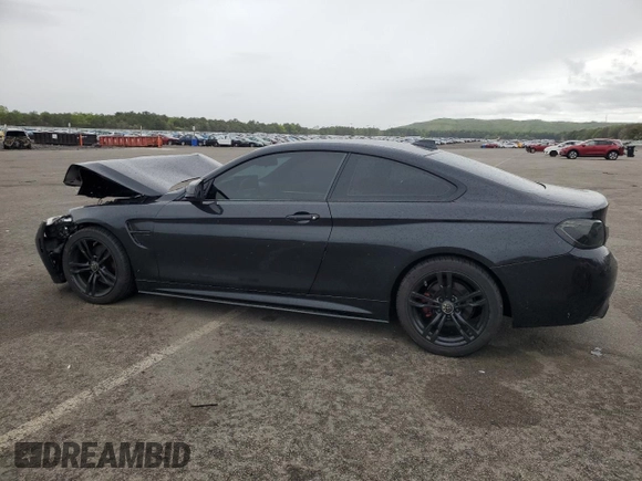 2014 BMW 4 Series 428i with VIN WBA3N7C52EF719489, listed as a Copart auction lot 57151955 with 83,805 mi miles and Salvage title. Bid and sale history available at DreamBid. Image 2.