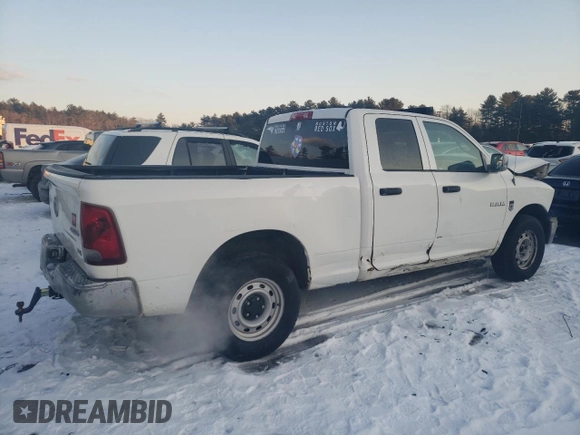 2009 Dodge 1500 TRX with VIN 1D3HV18P09S805582, listed as a Copart auction lot 89171185 with 227,449 mi miles and Salvage Title. Bid and sale history available at carsss.com. Image 3.