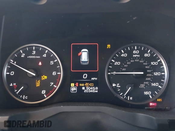 2024 Subaru Ascent Onyx with VIN 4S4WMAHD0R3408596, listed as a IAAI auction lot 42507992 with 20,346 mi miles and . Bid and sale history available at DreamBid. Image 7.