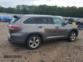 2015 Toyota Highlander Limited z VIN 5TDDKRFH0FS185279, wystawiony jako Copart lot #56802465 z przebiegiem 115 971 mil mil oraz Szkoda całkowita • Salvage title. Historia ofert i sprzedaży dostępna na DreamBid. Obrazek 3.