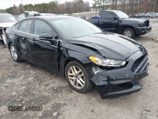 2016 Ford Fusion SE with VIN 1FA6P0H76G5117348, listed as a IAAI auction lot 41813670 with 148,100 mi miles. Bid and sale history available at carsss.com. Image 1.