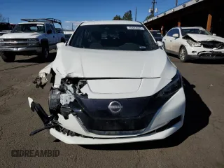2025 Nissan LEAF S with VIN 1N4AZ1BV0SC557877, listed as a Copart auction lot 46803635 with 5,304 mi miles and Salvage Title. Bid and sale history available at carsss.com. Image 5.