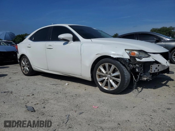 2016 Lexus IS 200t with VIN JTHBA1D2XG5015902, listed as a Copart auction lot 61238655 with 127,466 mi miles and Salvage title. Bid and sale history available at DreamBid. Image 4.